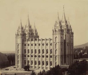 Salt Lake City: The Temple of Mormon (Latter-day Saints)