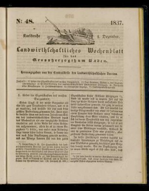 No 48. 1837. 1. Dezember