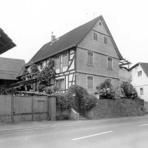 Fachwerkwohnhaus; Ortenberg, Hauptstraße 43