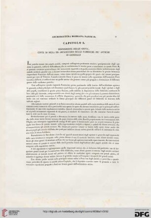 Capitolo I: Disposizione delle citta [...]