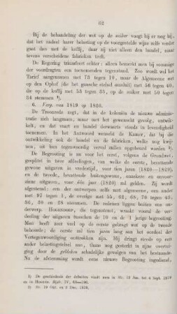 6. Verg. van 1819 op 1820