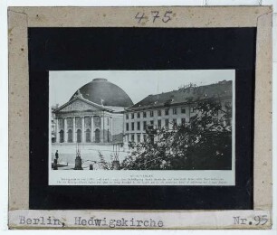 Berlin, St. Hedwigs-Kathedrale,Berlin, Bebelplatz