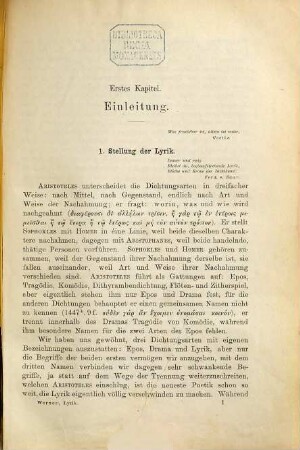 Lyrik und Lyriker : eine Untersuchung