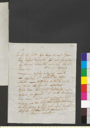 Brief von Kalb, Charlotte Sophie Juliane von an Goethe, Johann Wolfgang von