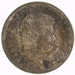 Münze, Carlino, 1836