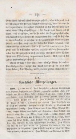 574-576 Kirchliche Mittheilungen