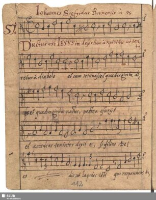 51. Sigfrid, Johann: Ductus est Jesus