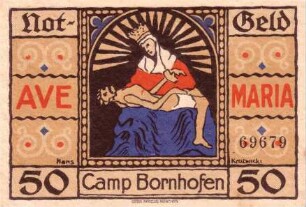 Notgeld der Stadt Camp Bornhofen am Rhein
