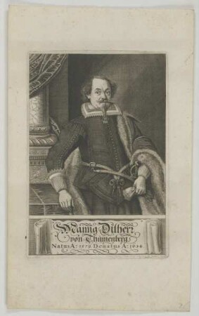 Bildnis des Mang Dilherr