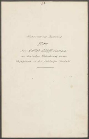 Schäffler, Gottlob, Rotgerber Umbau am Wohnhaus