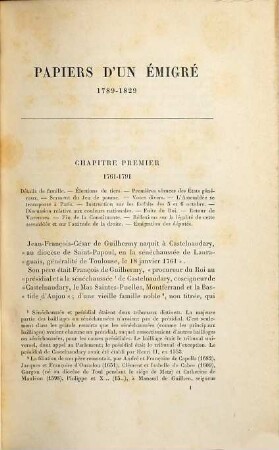 Papiers d' un émigré