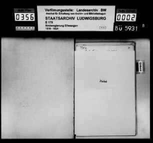 Auswanderungen, Steinbach mit Teilgemeinden Büttelbronn, Ohrenbach und Wolfsölden