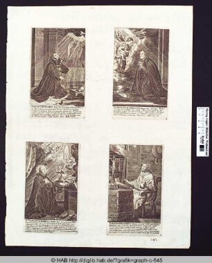unten links: Franciscus Borgia.