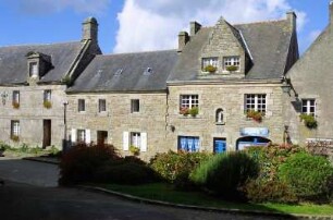 Frankreich. Bretagne. Finistere. Locronon. Häuser aus Granit