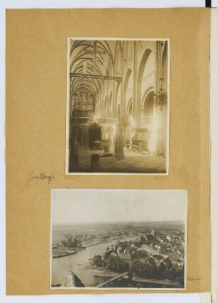 Dom, Havelberg: Absicht, Innenansicht (aus: Skizzen- und Fotoalbum 28)