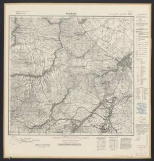 Messtischblatt [5163] = 3012 : Freiburg in Niederschlesien, heute Świebodzice, Polen, 1936 : Messtischblatt [5163] = 3012 : Freiburg in Niederschlesien. - Hrsg. 1886, bericht. 1936. - [Berlin] : Reichsamt für Landesaufnahme, 1936. - 1 Kt. : zweifarbig. - Mit Zeichenerkl., Höhenlinien u. Höhenang. - Mit politischen Grenzen