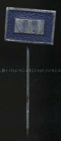 WHW-Abzeichen, Signalflaggen-Alphabet: P, Straßensammlung im Gau Hamburg, vom Januar 1942
