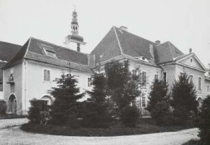 Kloster St. Marienthal, Propstei und Turm der Klosterkirche