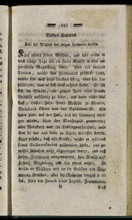 Eilftes Kapittel. - Funfzehntes Kapittel.