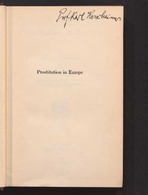 Prostitution in Europe