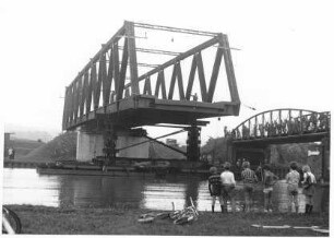 Einschwimmen Riesenbecker Hafenbrücke