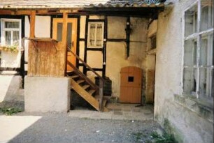 Clodramühle, Eingang im Hof
