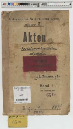 Sozialversicherungen (Allgemein)