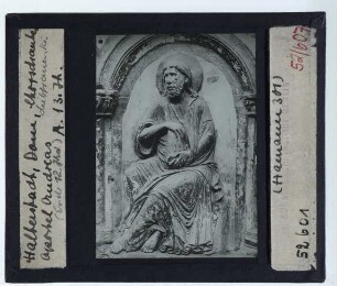 Halberstadt, Liebfrauenkirche, Chorschranken : Der Apostel Andreas