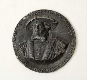 Plakette: Walther von Cronberg, Hochmeister des Deutschen Ordens