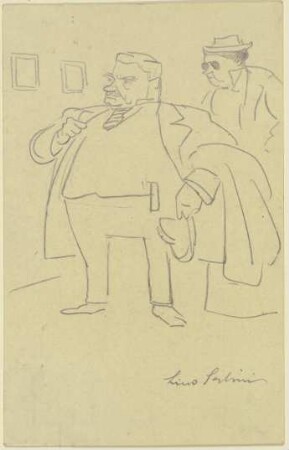 Trübner und Frau im Kunstverein