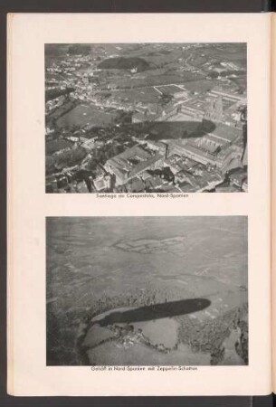 Gehöft in Nord-Spanien mit Zeppelin-Schatten - [Fotografie]