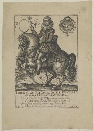 Bildnis des Königs Ludwig XIII. von Frankreich