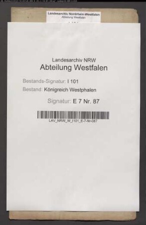 Etat der ständigen Forsteinkünfte bei der Oberförsterei Driburg