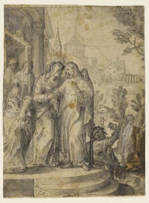 Abschied Christi von Maria