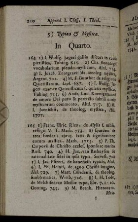 5) Typica & Mystica.