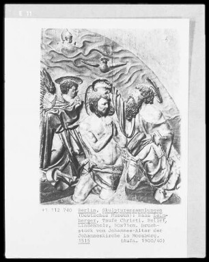 Johannes-Altar — Taufe Christi