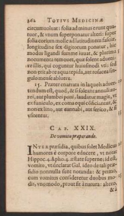 Cap. XXIX. De vomitu praeparando.
