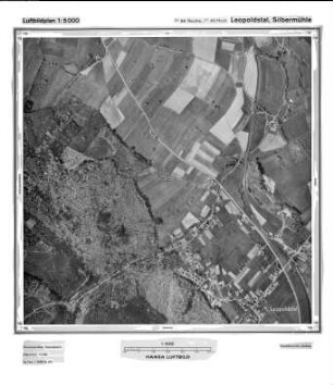 Leopoldstal, Silbermühle, Gauß-Krüger-Koordinaten: Rechtswert: 3496, Hochwert: 5746