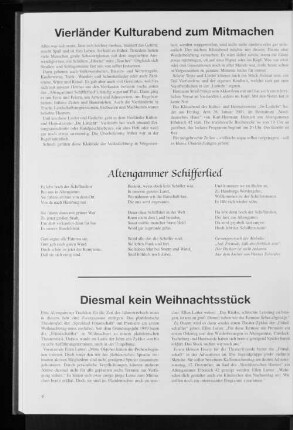 Diesmal kein Weihnachtsstück