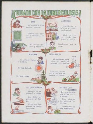 ¡Cuidado con la tuberculosis!