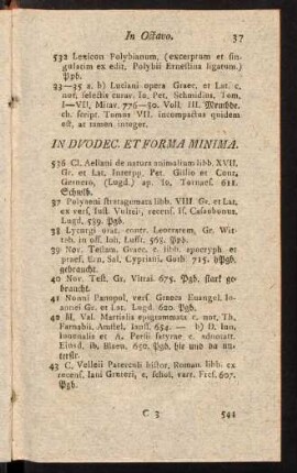 37-51, In Dvodec. Et Forma Minima. Dispvtationes.