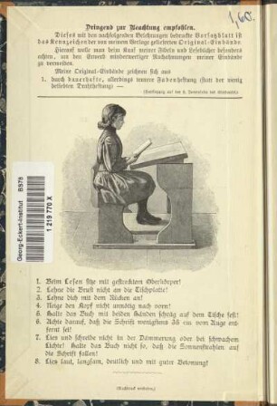Dringend zur Beachtung empfohlen