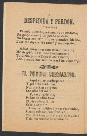 El Potosí Submarino.