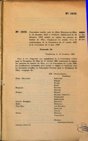 Recueil des traités et conventions conclus par le royaume des Pays-Bas avec les puissances étrangères, depuis 1813 jusqu'à nos jours, 20