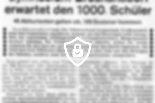 Gymnasium Großhansdorf erwartet [Name maskiert] Schüler
