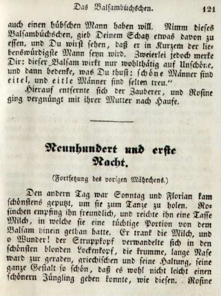 Neunhundert und erste Nacht