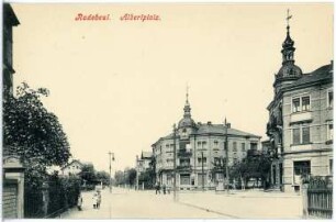Radebeul. Albertplatz