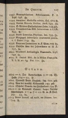 127-137, Octavo