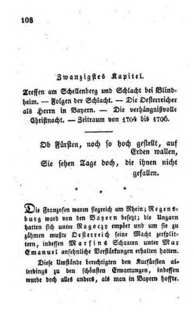 Zwanzigstes Kapitel