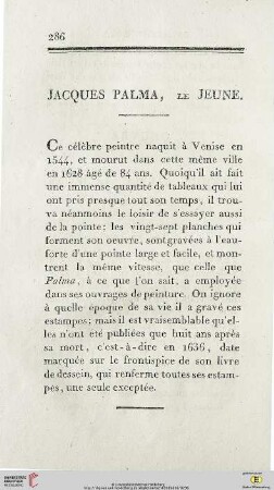 Jasques Palma, le Jeune
